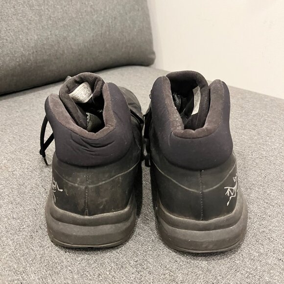 🏔️ Arc'teryx Aerios FL Mid GTX Men's Hiking Boots Size 12 Black - Picture 4 of 7